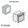 Духовой шкаф Minola EOD 6804 INOX