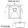 Кухонна мийка Minola FINERO SRZ 39310