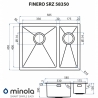 Кухонна мийка Minola FINERO SRZ 58350