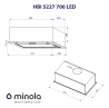 Витяжка Minola HBI 5227 WH 700 LED