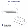 Витяжка Minola HBI 5623 I 1000 LED