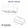 Витяжка Minola HBI 5627 BL 1000 LED