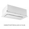 Вытяжка Minola HBI 6473 WH GLASS 800 LED Line