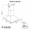 Вытяжка Minola HK 6214 I 700 LED