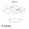 Вытяжка Minola HPL 514 I
