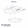 Вытяжка Minola HPL 612 BR