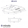 Вытяжка Minola HPL 615 I