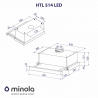 Вытяжка Minola HTL 514 WH LED