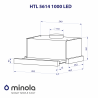 Вытяжка Minola HTL 5614 I 1000 LED