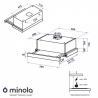 Вытяжка Minola MTL 6292 WH 700 LED