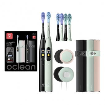 Oclean  X Ultra 20 S Duo Set Green+Black
