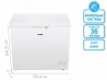 Морозильный ларь PRIME Technics CS 25143 E
