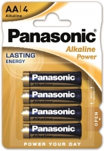 Panasonic  ALKALINE POWER AA BLI 4 (LR6REB/4BPR)