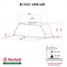 Вытяжка Perfelli BI 7652 I 1000 LED