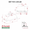 Вытяжка Perfelli BIET 7854 WH 1200 LED