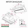 Вытяжка Perfelli BISP 6873 BL LED Strip GLASS