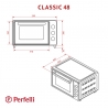 Электропечь Perfelli CLASSIC 48 WHITE