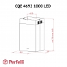 Вытяжка Perfelli CQE 4692 I 1000 LED