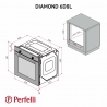 Духовой шкаф Perfelli DIAMOND 6D8L NERO