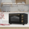 Электропечь Perfelli LAGGIO 37 BLACK RETRO