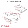 Вытяжка Perfelli TL 6333 BL 700 LED GLASS