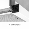 Витяжка Perfelli TL 6822 WH 1200 LED