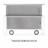 Витяжка Perfelli TL 6822 WH 1200 LED