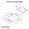 Вытяжка Perfelli TLS 6363 WH 700 LED Sensor