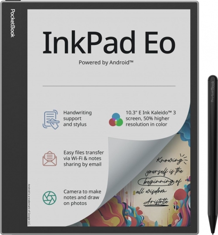 Електронна книга PocketBook 1042 InkPad Eo, Mist Grey (PB1042-M-CIS)