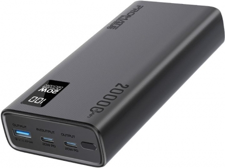 УМБ Power Bank Promate Bolt-20PD 20000mAh Black