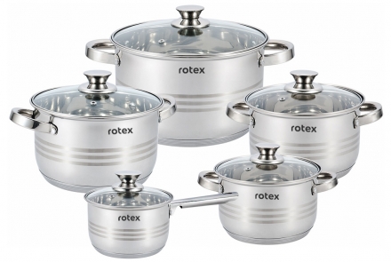 Набор посуды Rotex RC 305-10L Lamezia