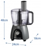 Кухонний комбайн Russell Hobbs 27111-56 Matte Charcoal Food Processor