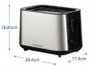 Тостер Russell Hobbs 27390-56 Heaton Brushed 2Slice Toaster