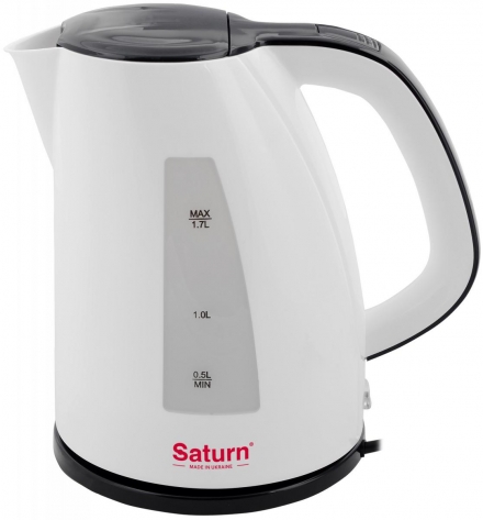 Электрочайник Saturn ST-EK 8436U White/Black