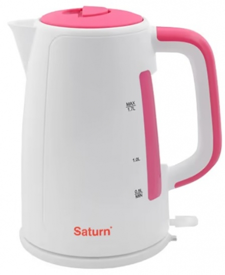 Електрочайник Saturn ST-EK8435U White/Pink