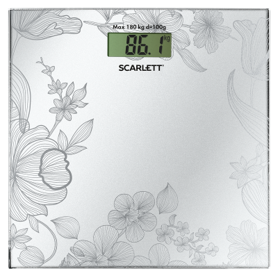 Весы напольные Scarlett SC-215 Silver