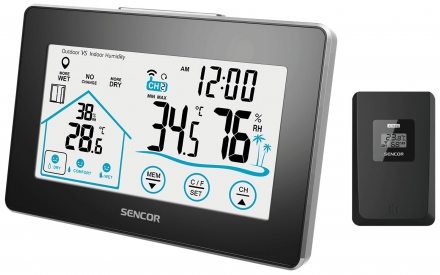Термометр-гигрометр Sencor SWS 2900