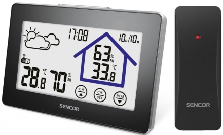 Термометр-гигрометр Sencor SWS 2999