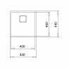 Мойка кухонная TEKA FLEX LINEA RS15 40.40 Нерж. сталь (115000014)