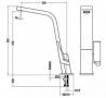 Кухонный смеситель TEKA ICON H (IC 915) Хром (339150210)