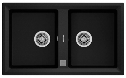 Кухонна мийка TEKA STONE 90 B-TG 2B Черный металик (115260010)