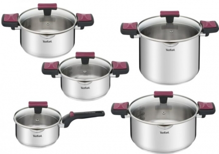 Набір посуду Tefal G723SA74 Cook&Clip