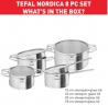 Набір посуду Tefal H852S856 Nordica