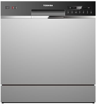 Посудомийна машина Toshiba DW-08T1CIS(S)-UA