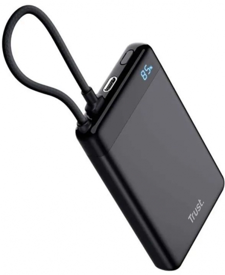 УМБ Power Bank Trust Fiera 10000mAh 20W Black (25880_TRUST)