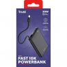 УМБ Power Bank Trust Fiera 10000mAh 20W Black (25880_TRUST)