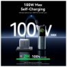 УМБ Power Bank Vention 27000 mAh 200W with Built-in USB-C Gray (FKGH0)