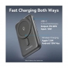 УМБ Power Bank Vention Magnetic Wireless 10000mAh 20W Black (FHNB0)
