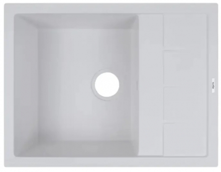 Кухонна мийка Ventolux SILVIA (WHITE QUARTZ) 650x500x200
