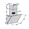 Вытяжка Ventolux MODENA 50 WH (700) PB